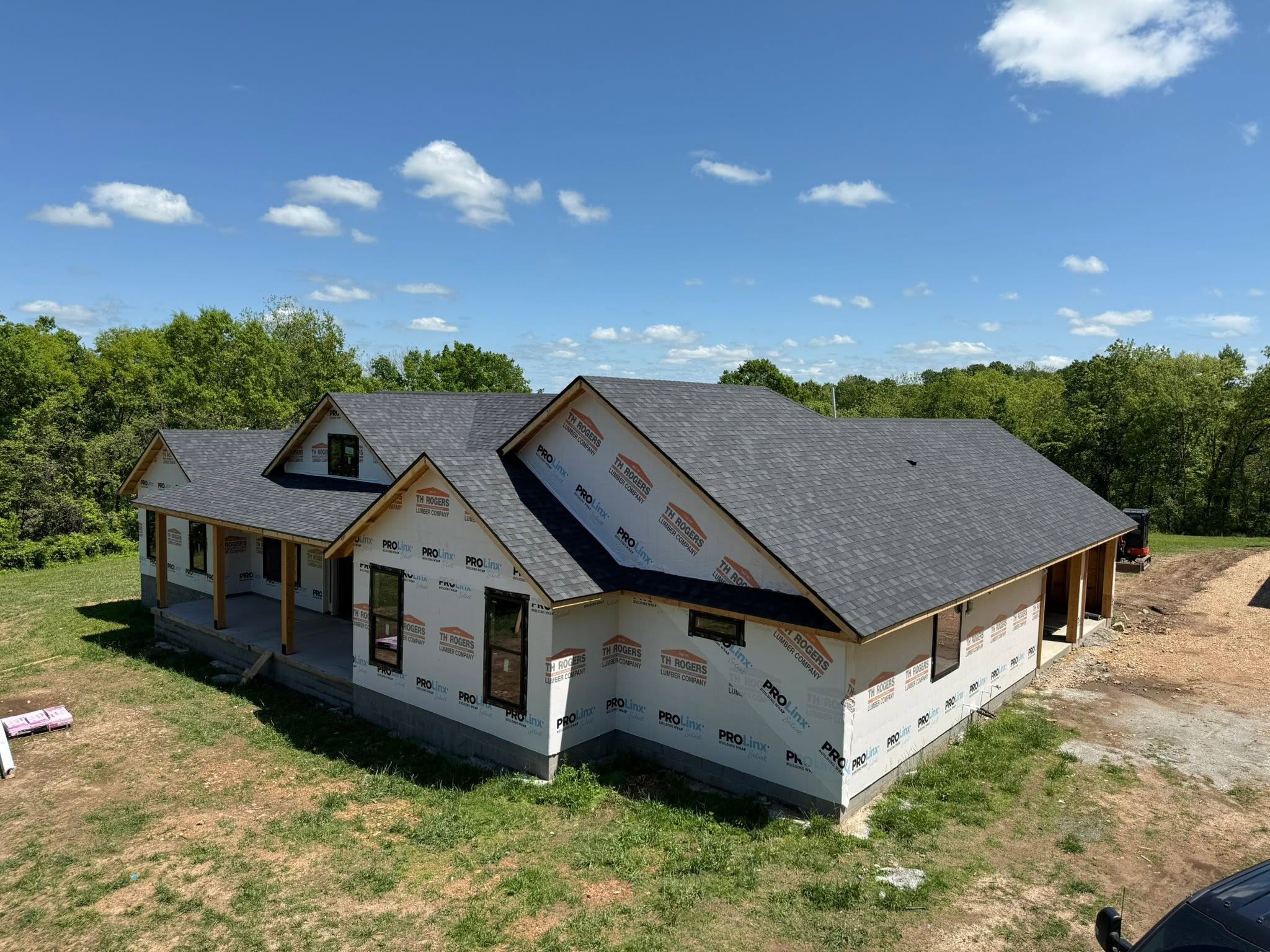 New construction roof install, Northwest Arkansas